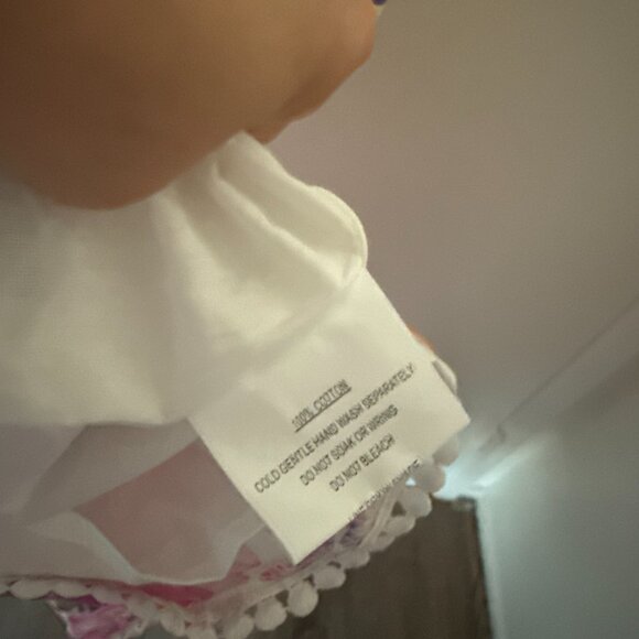 Hello Molly Forever Lover Floral Cutout Mini Dress M - Picture 6 of 7